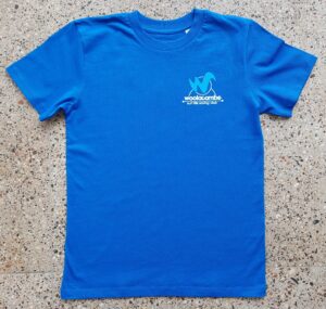 Kids Organic Cotton T-shirt with WSLSC Logos on Front & Back