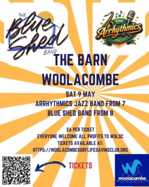 Club Fundraiser - Saturday 9 May - Blue Shed Band - TICKETS ON THE DOOR NOW
